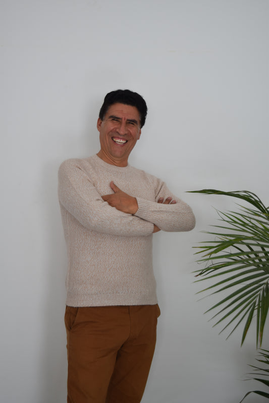 Suéter alpaca fina